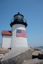 Nantucket Brant Point lighthouse | Obraz na stenu