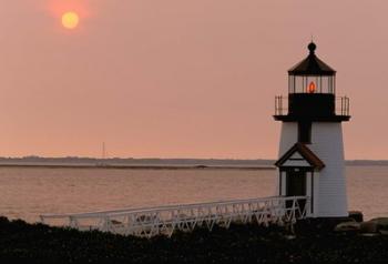 Brant Point lighthouse, Nantucket | Obraz na stenu