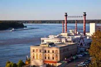 Mississippi, Ameristar Casino, Mississippi River | Obraz na stenu