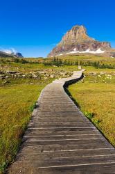 Hidden Lake Trail At Logan Pass, Glacier National Park, Montana | Obraz na stenu