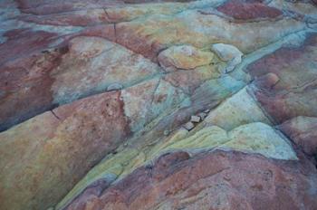 Eroded Layered Sandstone, Nevada | Obraz na stenu