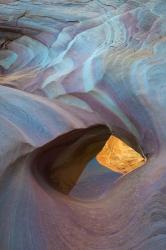 Swirling Polished Sandstone Design, Nevada | Obraz na stenu