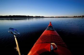 Kayaking in Little Harbor, Odiorne Point State Park, New Hampshire | Obraz na stenu