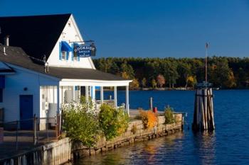 Wolfeboro Dockside Grille on Lake Winnipesauke, Wolfeboro, New Hampshire | Obraz na stenu