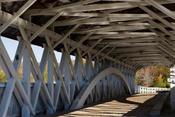 Covered Bridge over the Upper Ammonoosuc River, Groveton, New Hampshire | Obraz na stenu