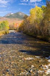 The Percy Peaks rise above Nash Stream, Stark, New Hampshire | Obraz na stenu