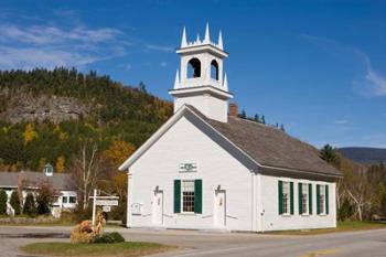 Union Church, Downtown Stark, New Hampshire | Obraz na stenu