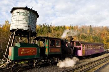 Railroad on Mt Washington in Twin Mountain, New Hampshire | Obraz na stenu