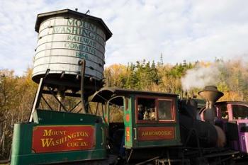 The Cog Railroad on Mt Washington in Twin Mountain, New Hampshire | Obraz na stenu