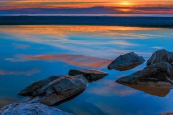 Rocky Seashore Of Cape May, New Jersey | Obraz na stenu