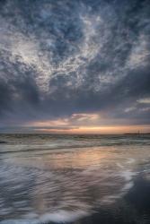 Overcast Sunrise On Shore, Cape May National Seashore, NJ | Obraz na stenu