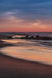 Sunrise On Winter Shoreline 4, Cape May National Seashore, NJ | Obraz na stenu