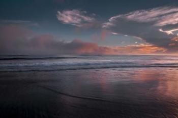 Sunset On Ocean Shore 3, Cape May National Seashore, NJ | Obraz na stenu