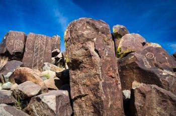 Petroglyphs At Three Rivers Petroglyph Site, Three Rivers, New Mexico | Obraz na stenu