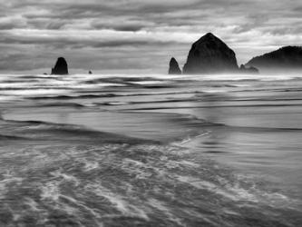 Cannon Beach, Oregon (BW) | Obraz na stenu