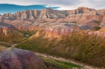 Erosion Hills In Badlands National Park, South Carolina | Obraz na stenu