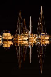 Pleasure Boats In Fulton Harbor | Obraz na stenu