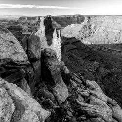 Early Morning Vista From Marlboro Point, Utah (BW) | Obraz na stenu