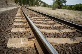 Tailroad Tracks At Marshall, Washington | Obraz na stenu