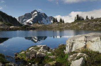 Whatcom Peak Reflected In Tapto Lake, North Cascades National Park | Obraz na stenu