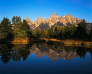 Teton Range and Snake River, Grand Teton National Park, Wyoming | Obraz na stenu