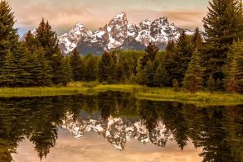 Schwabacher Landing At Sunrise, Wyoming | Obraz na stenu