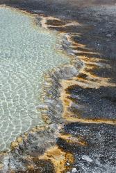 Run-off Detail, Yellowstone National Park | Obraz na stenu