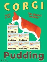 Corgi Pudding | Obraz na stenu