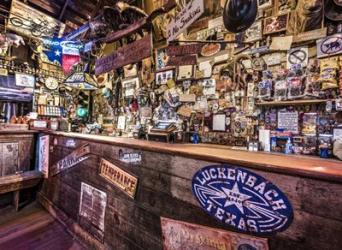 Luckenbach Bar | Obraz na stenu