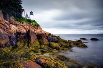 Clouds over Bass Harbor Head Light | Obraz na stenu