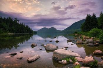 Jordan Pond Sunset | Obraz na stenu