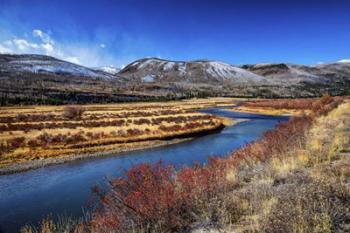 Winter at the Rio Oxbow Ranch | Obraz na stenu