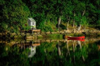 Morning on Winnegance Creek | Obraz na stenu