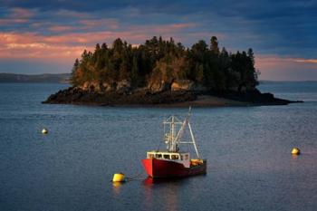 Sundown in the Harbor | Obraz na stenu