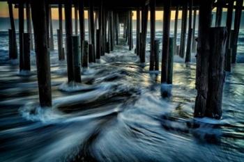 Under Kitty Hawk Pier | Obraz na stenu