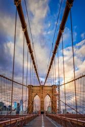 Spring Evening on the Brooklyn Bridge | Obraz na stenu