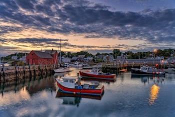 Dawn in the Harbor | Obraz na stenu