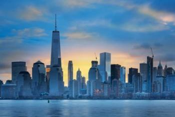 Winter Sunrise New York City | Obraz na stenu