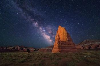 Milky Way Temple of the Moon | Obraz na stenu