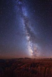 Milky Way over Bryce Canyon | Obraz na stenu