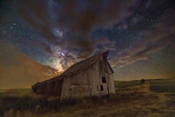 Milky Way Clouds thru Barn at St. Charles | Obraz na stenu