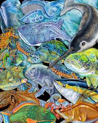 Collage SeaLife | Obraz na stenu