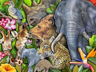 African Wildlife | Obraz na stenu