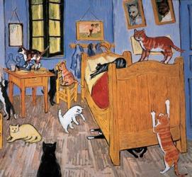 Van Gogh Arles Cat | Obraz na stenu