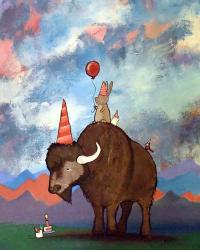 Buffalo Birthday | Obraz na stenu