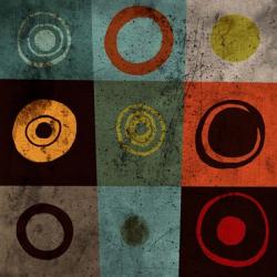 Tiles Circles | Obraz na stenu