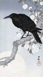 Crow at Full Moon, 1900-1930 | Obraz na stenu