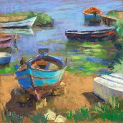 Fishing Boats in Marsala | Obraz na stenu