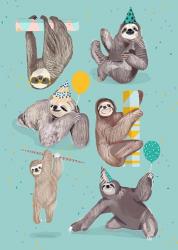 Party With Sloths | Obraz na stenu