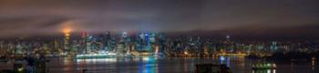 Vancouver Night Panorama | Obraz na stenu